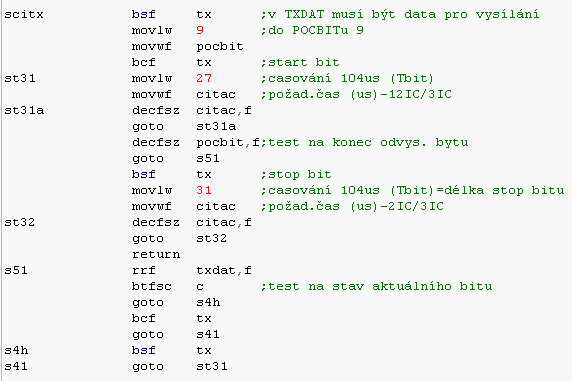 SCITX 9600 Bd (klikni pro zobrazen v TXT).